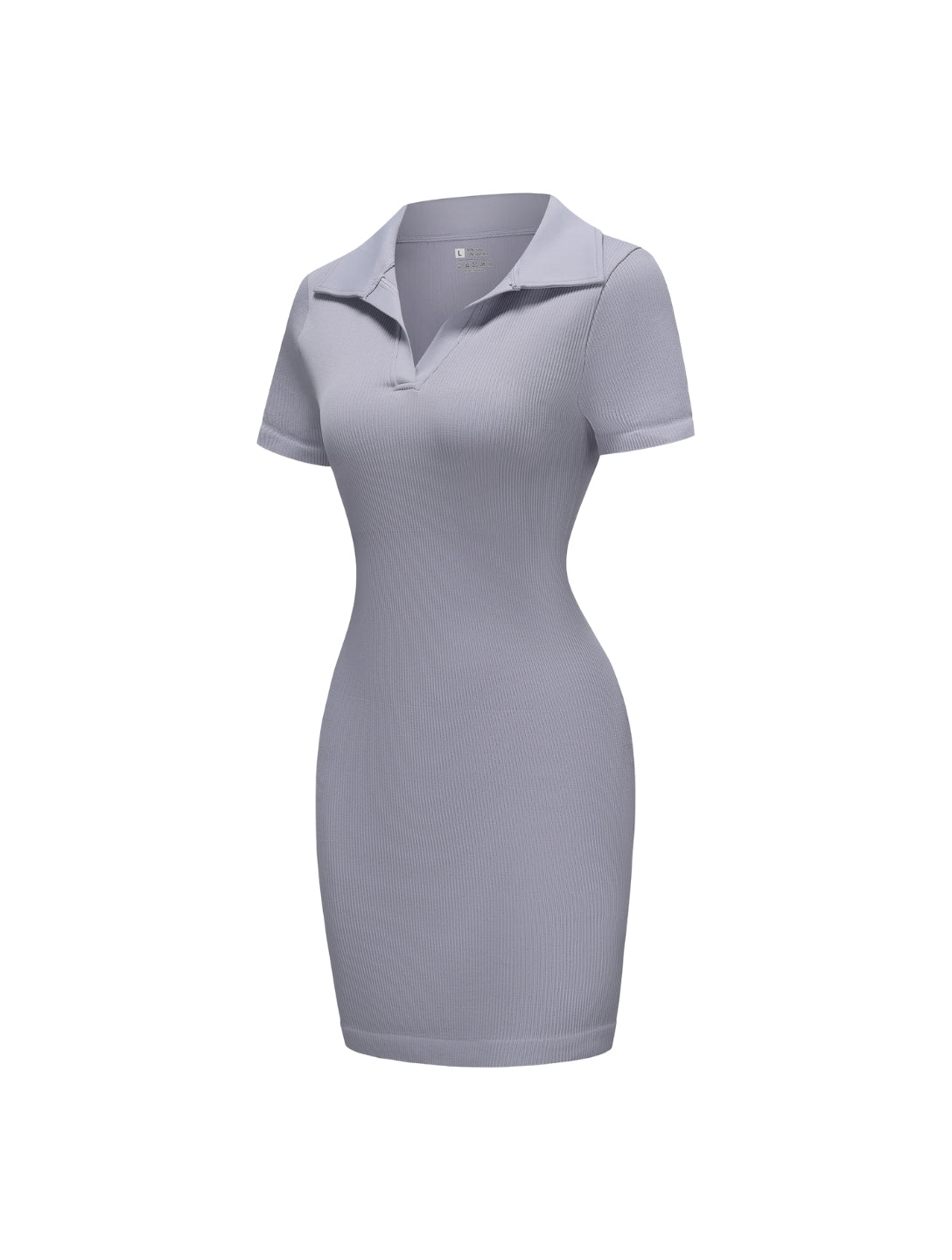 Ribbed Bodycon Mini Dress - HeyShape