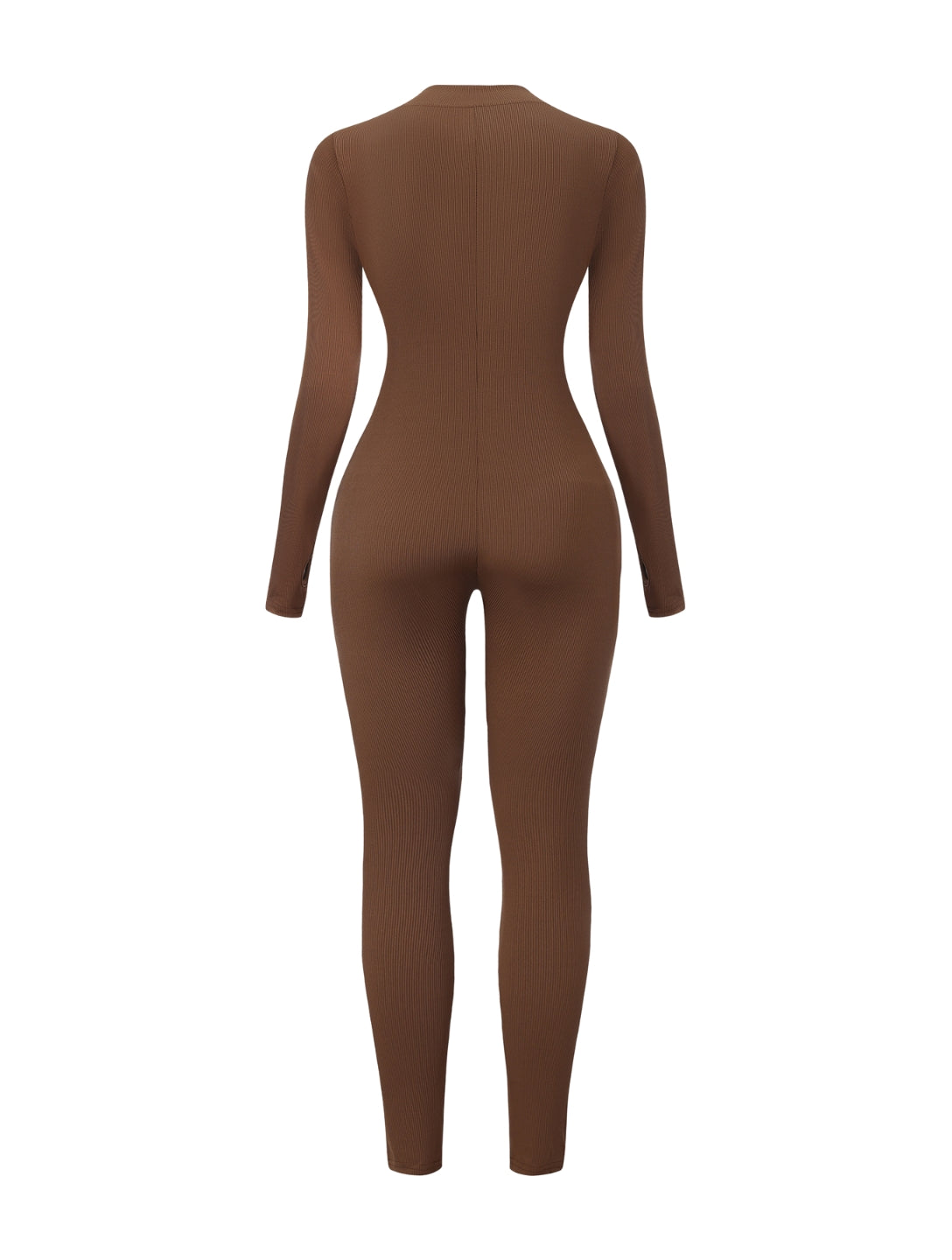 Snatched Rib Jumpsuit - HeyShape