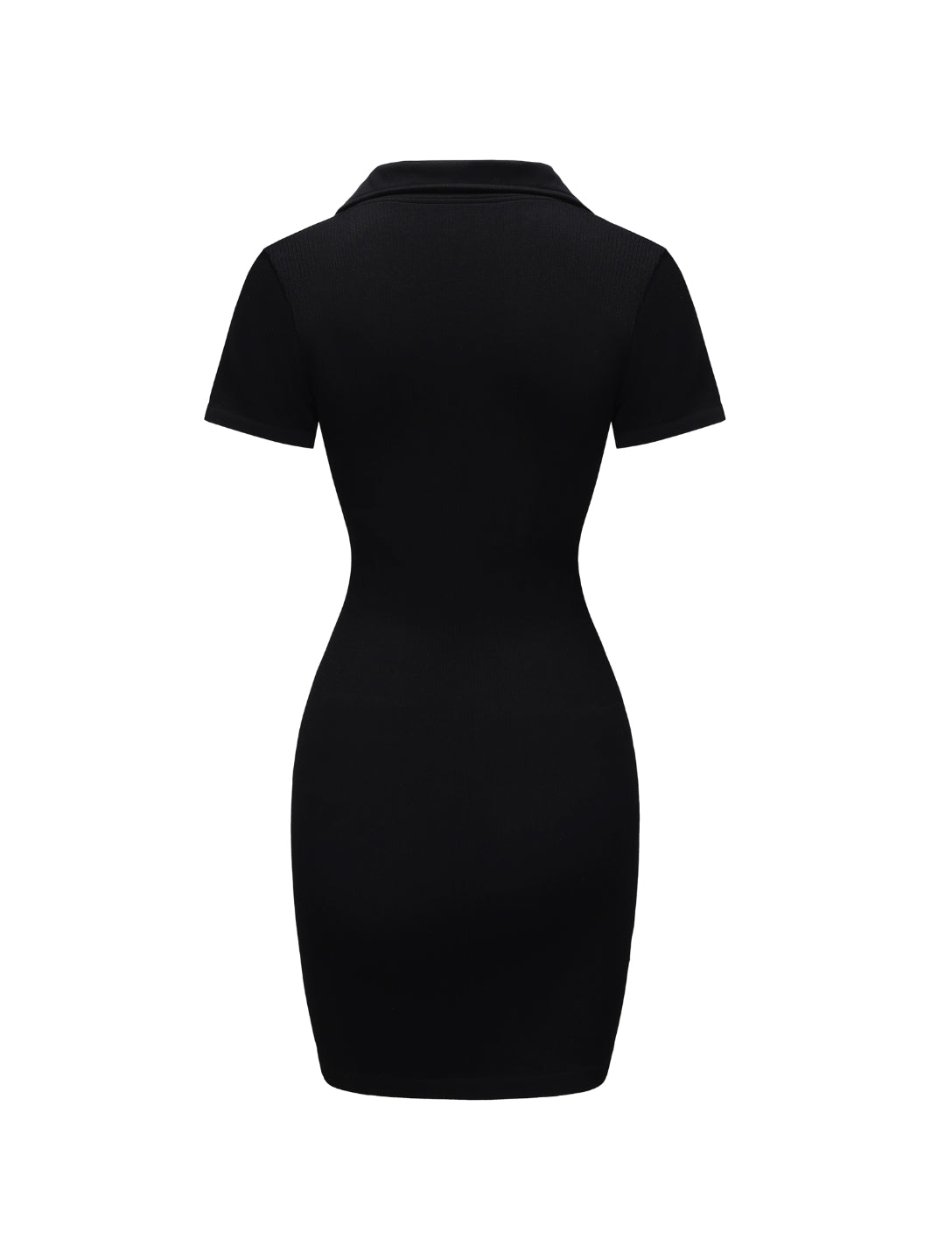 Ribbed Bodycon Mini Dress - HeyShape