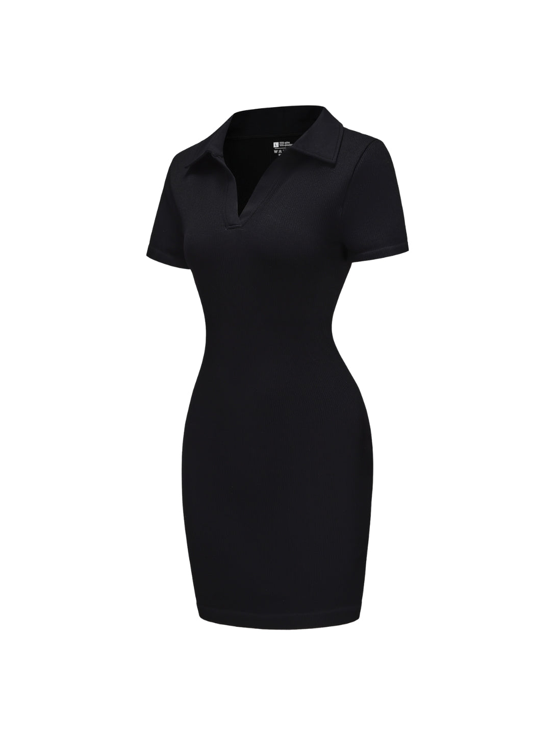 Ribbed Bodycon Mini Dress - HeyShape
