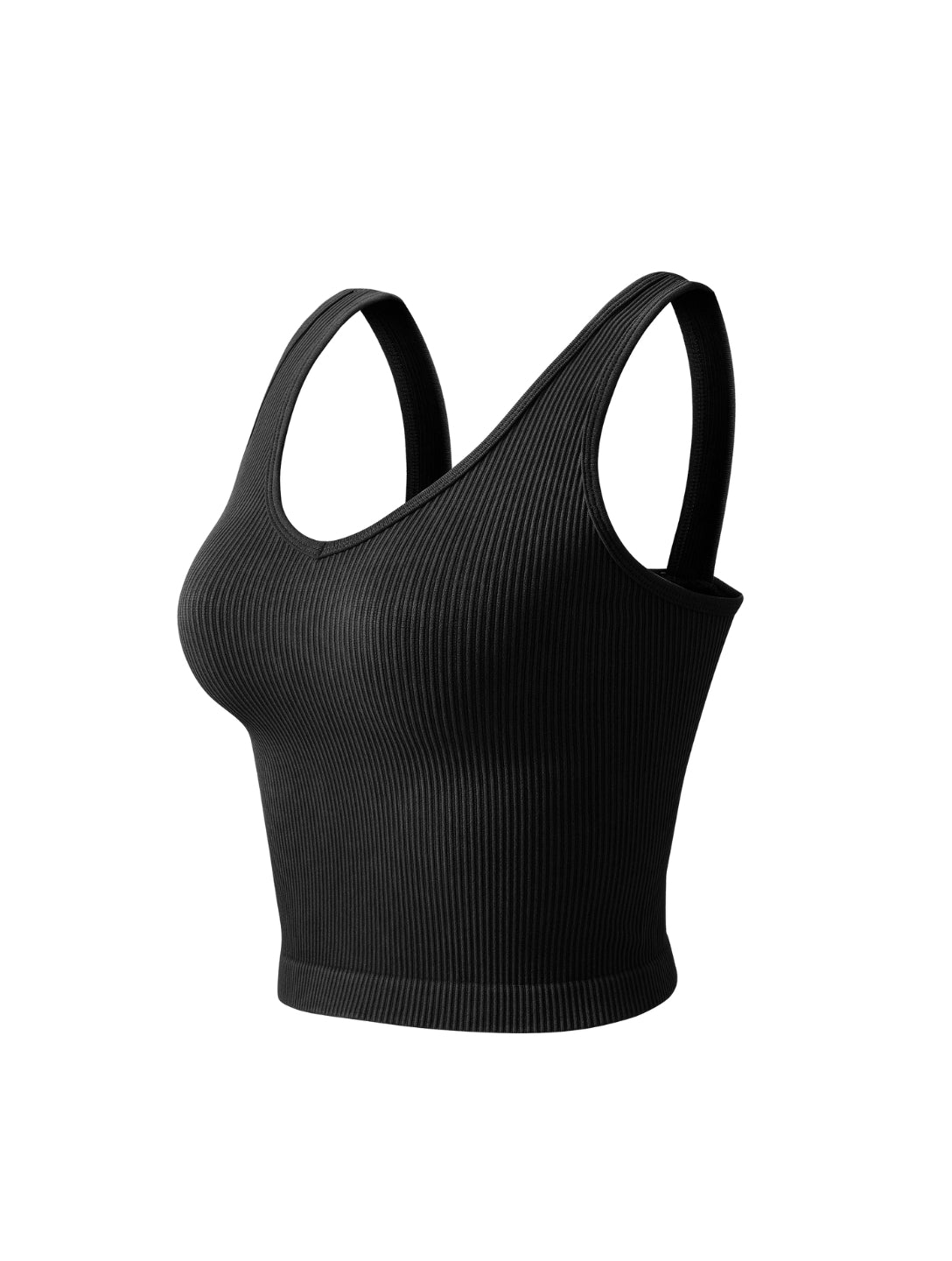Ribbed Sculpt Crop - HeyShape