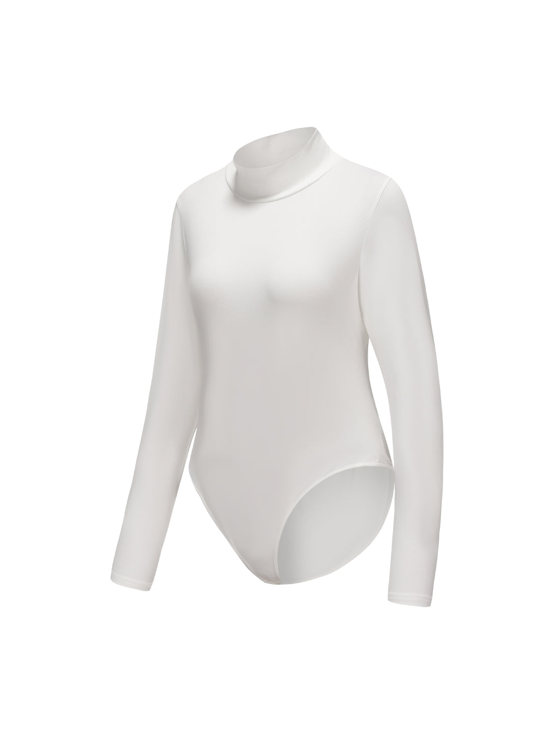 Long Sleeve Turtle Neck Bodysuit - HeyShape