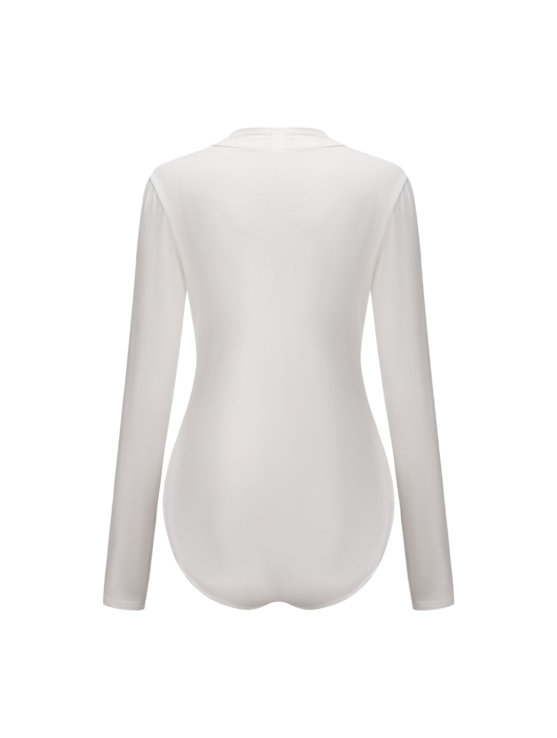 Long Sleeve Turtle Neck Bodysuit - HeyShape