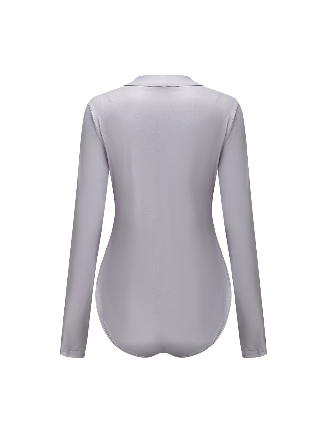 Long Sleeve Turtle Neck Bodysuit - HeyShape