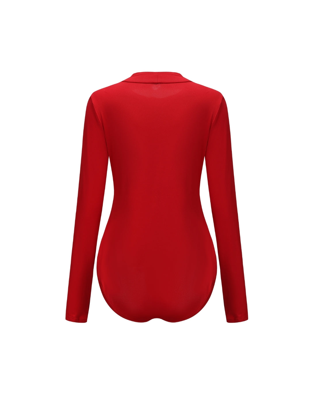Long Sleeve Turtle Neck Bodysuit - HeyShape