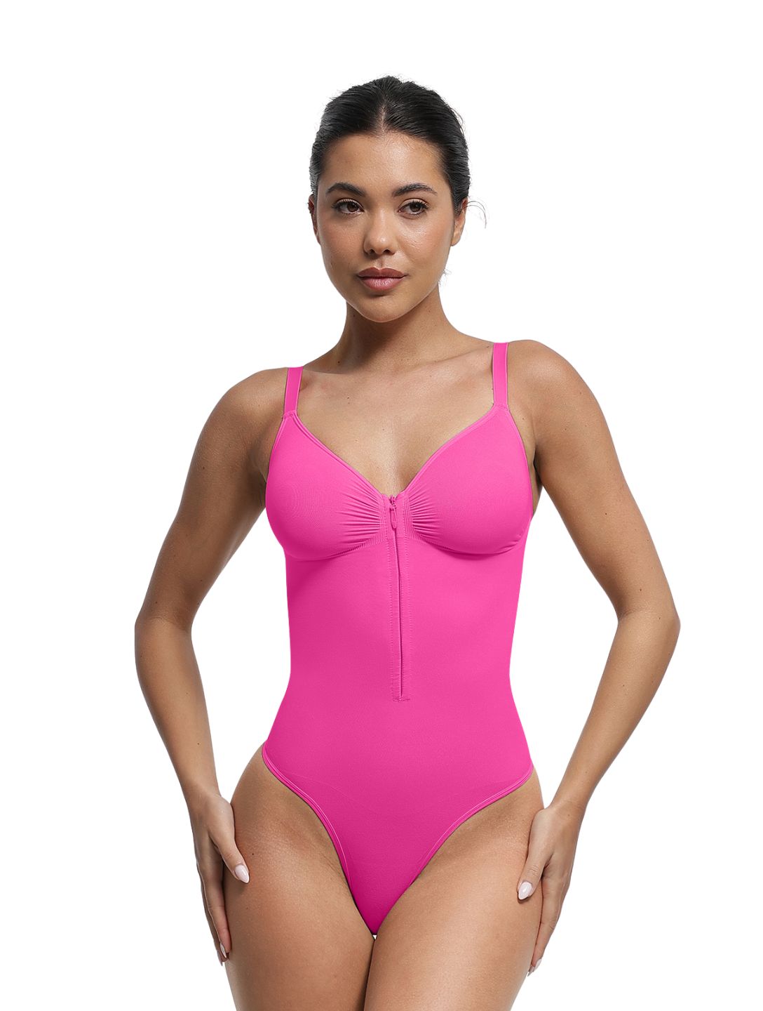 The Zip & Shape Bodysuit - HeyShape