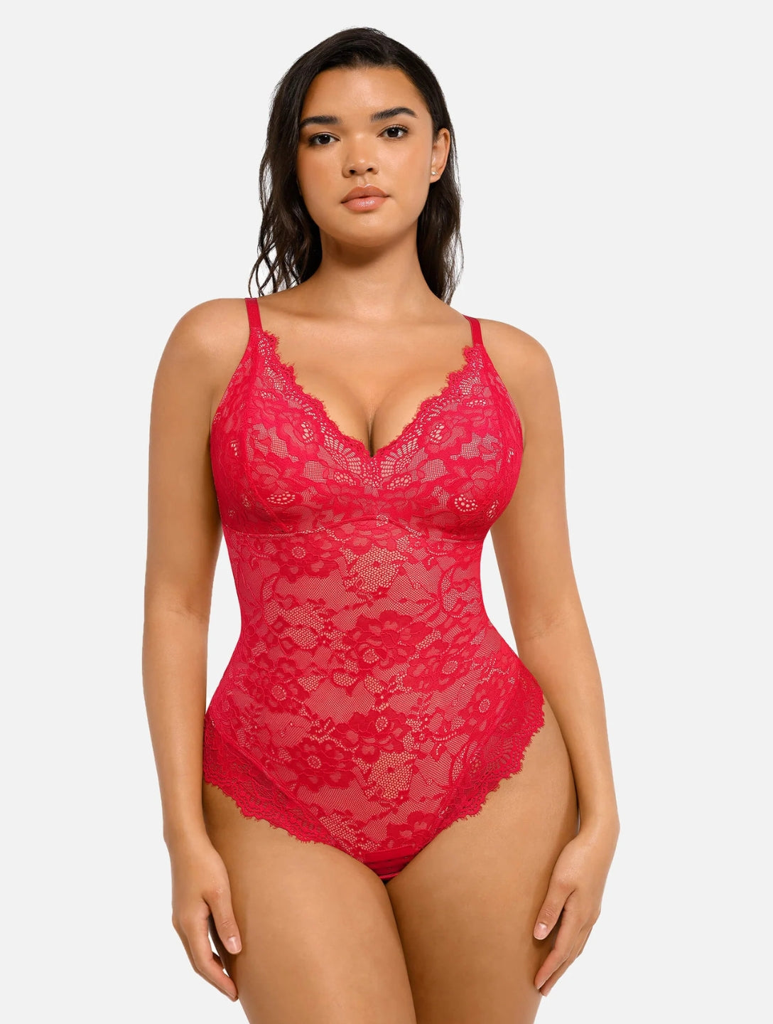 Shapewear-Body mit Spitze