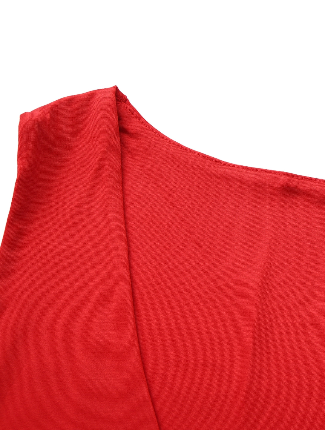 V-hals gerimpeld topje