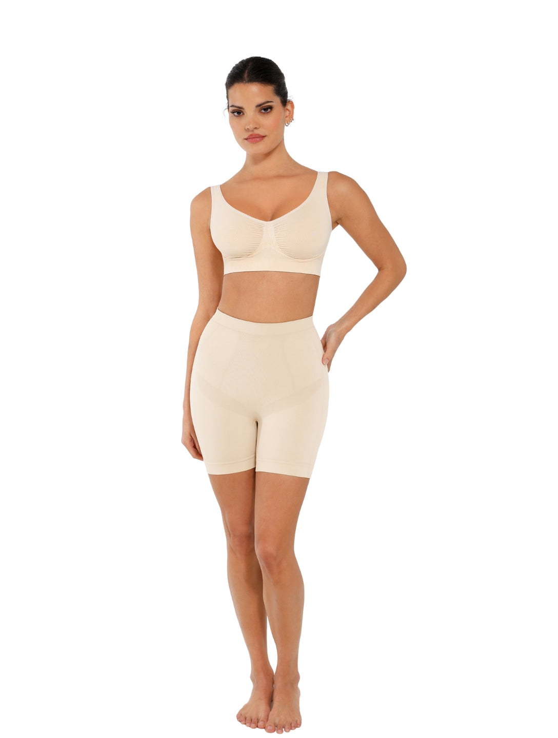 Snatched Wide Straps Bra - HeyShape