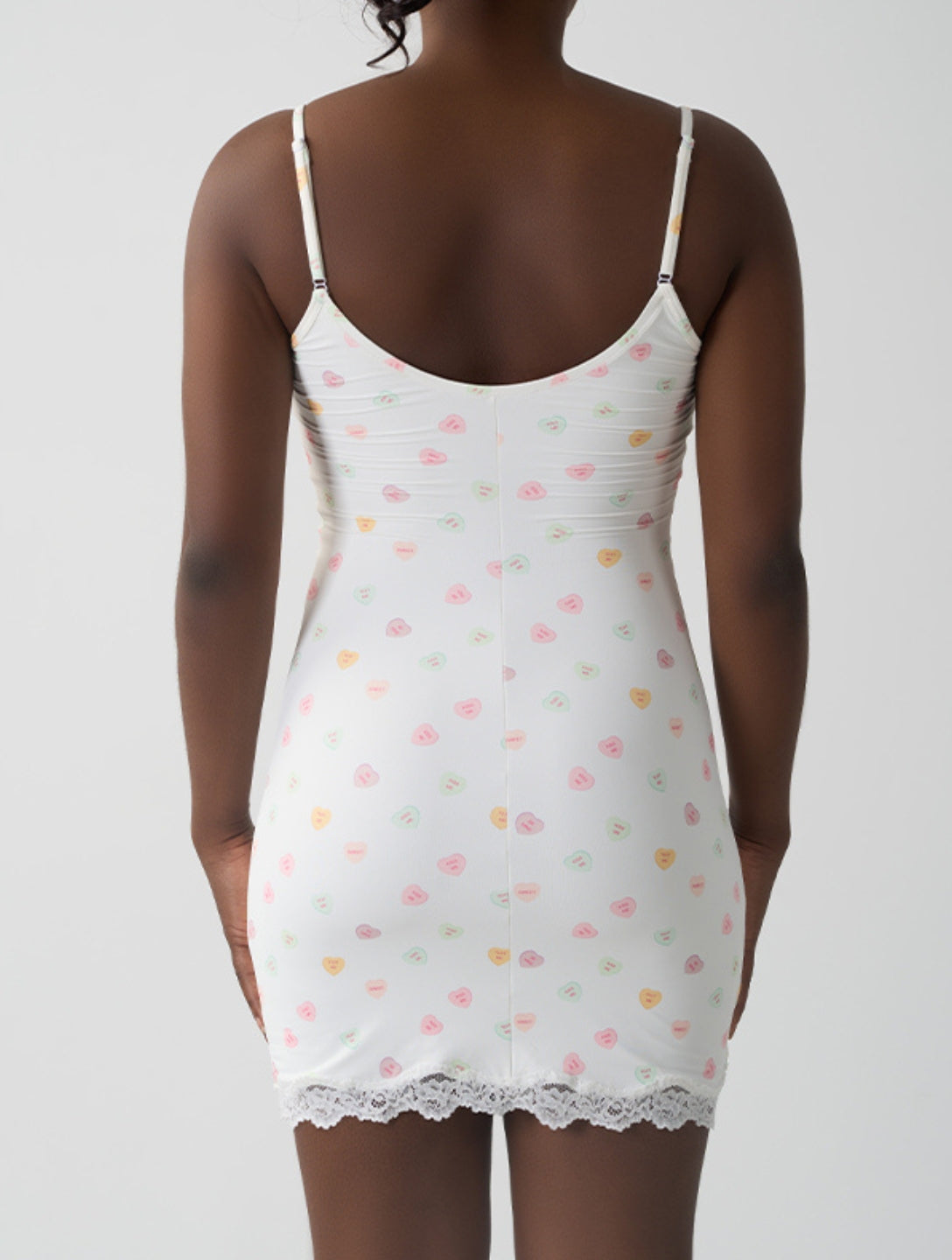 The Smooth Lace Singlet Dress - HeyShape