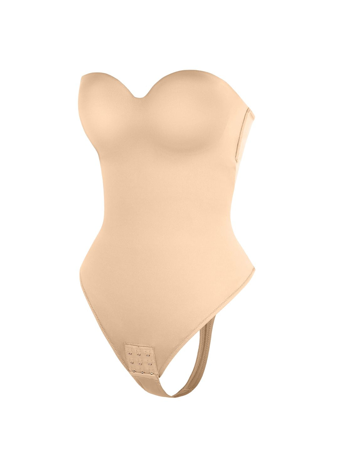 Strapless Supportive Shapewear Bodysuit - HeyShape