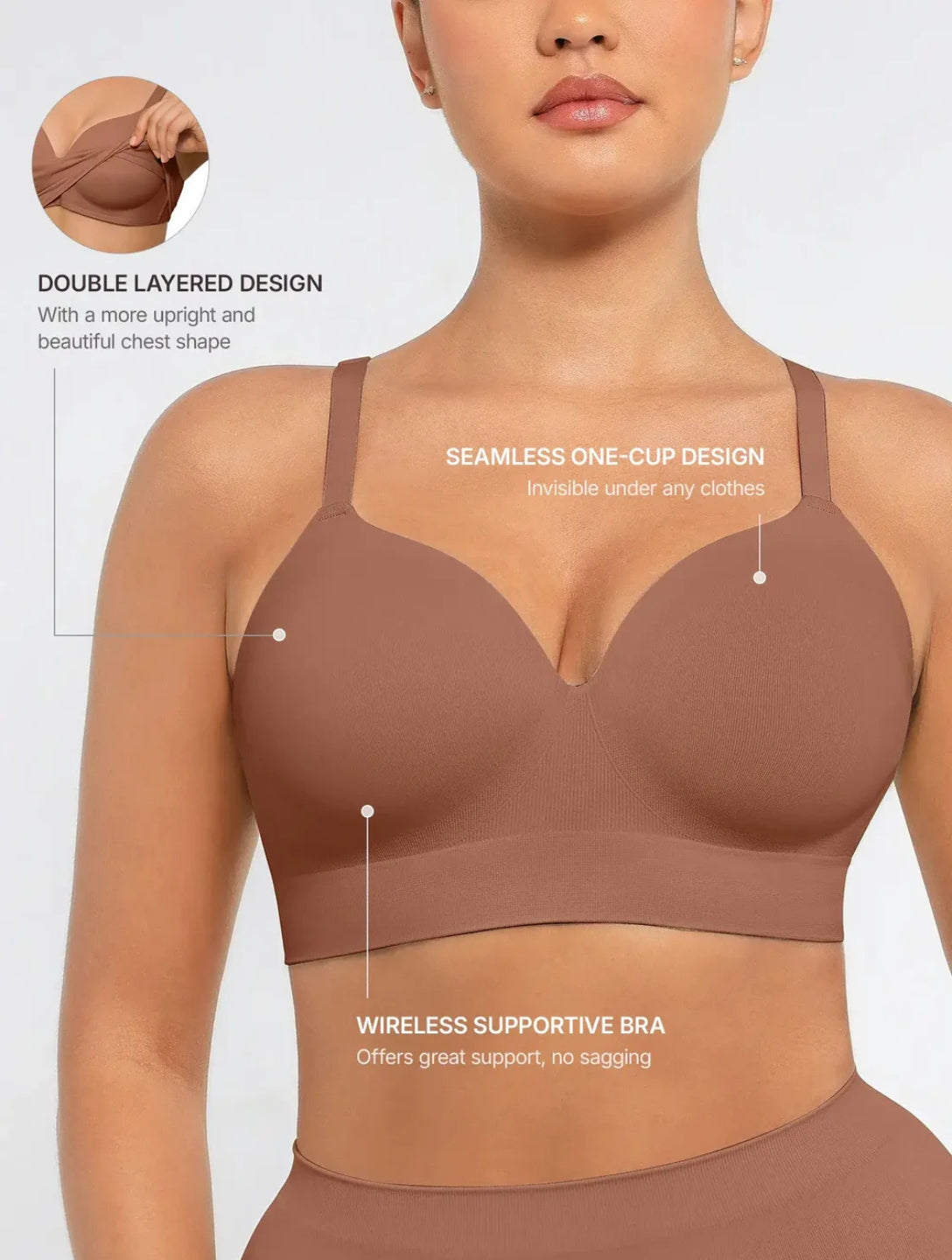 Bügelloser Shapewear BH