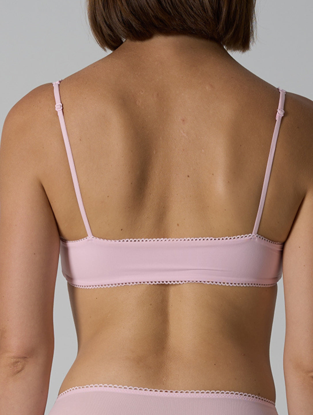 The Smooth Picot Bralette fruncido