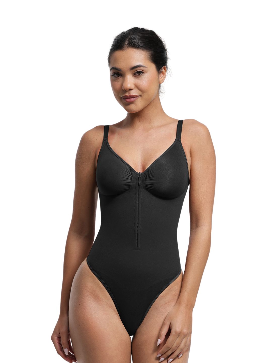 The Zip & Shape Bodysuit - HeyShape