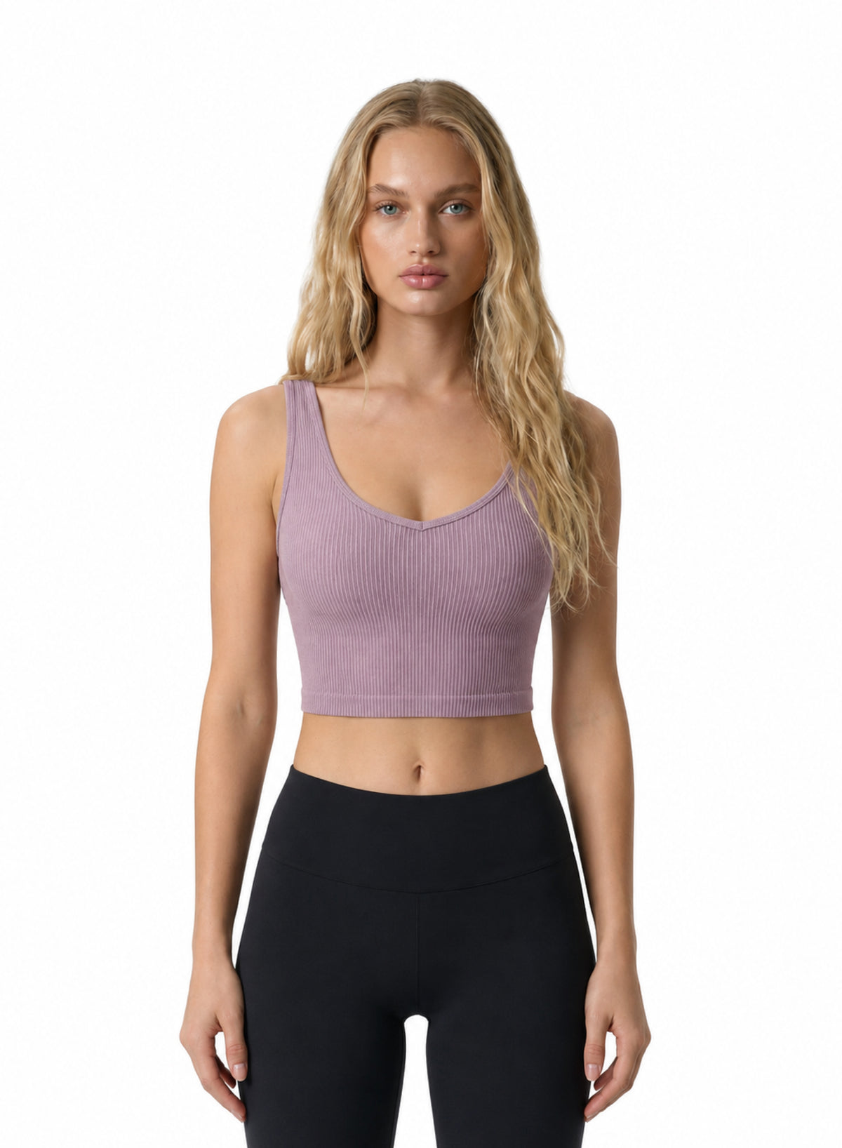Ribbed Sculpt Crop - HeyShape