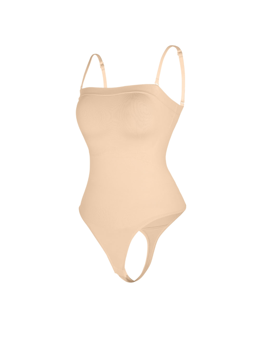 Strapless Thong Bodysuit - HeyShape