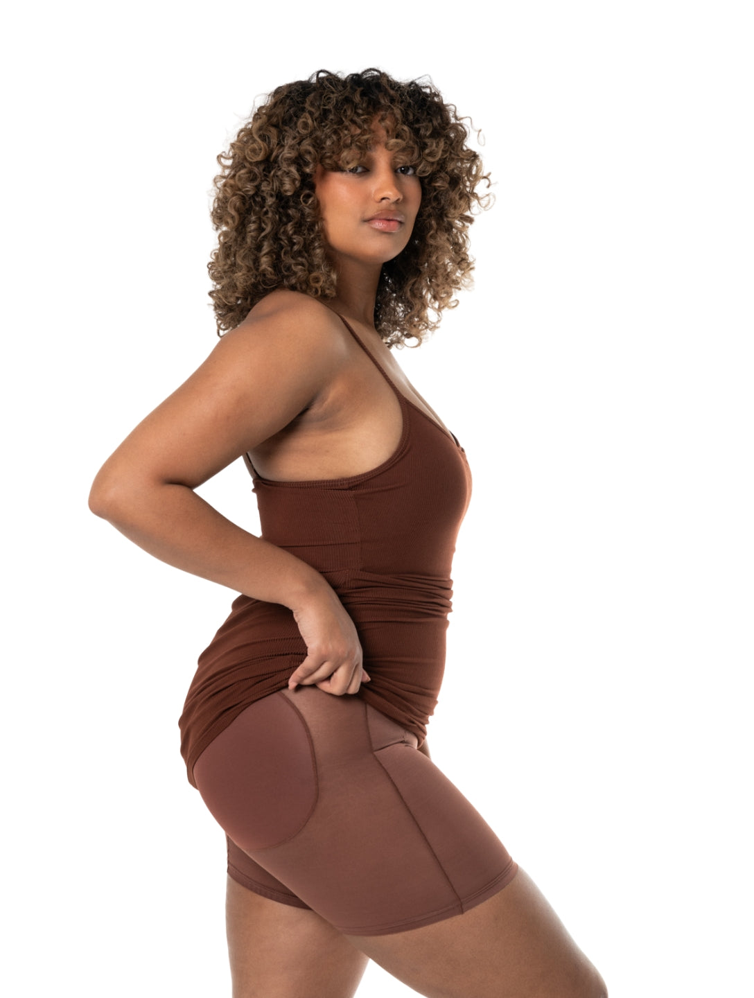 Shapewear Slip Mini Dress - HeyShape