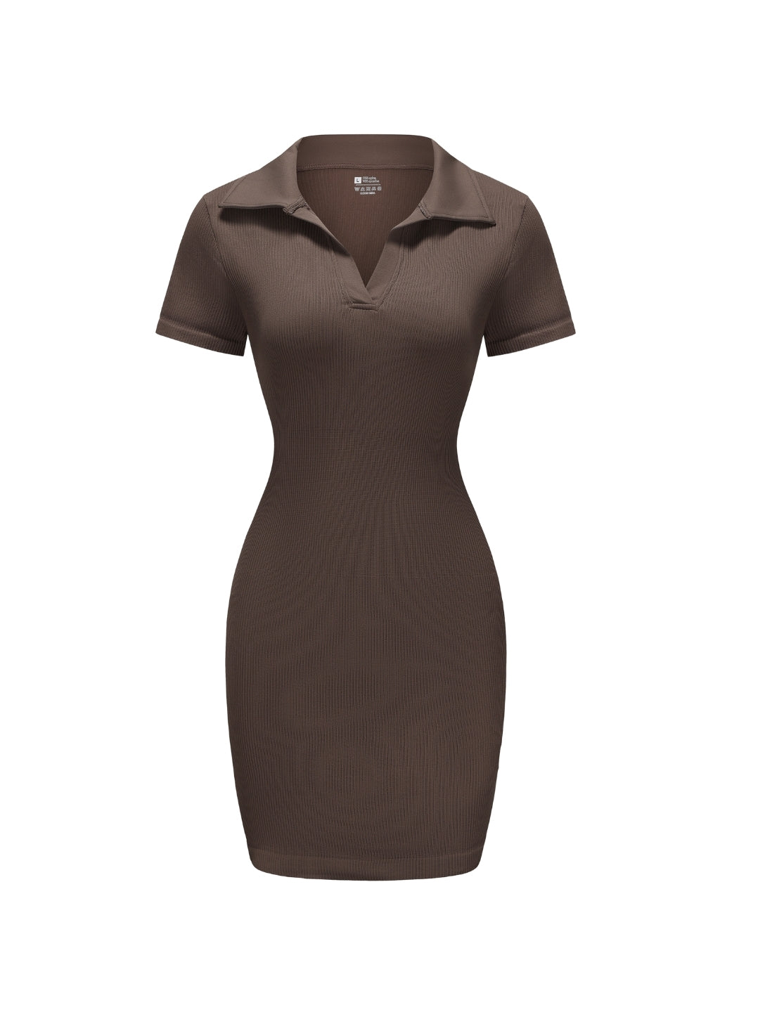 Ribbed Bodycon Mini Dress - HeyShape