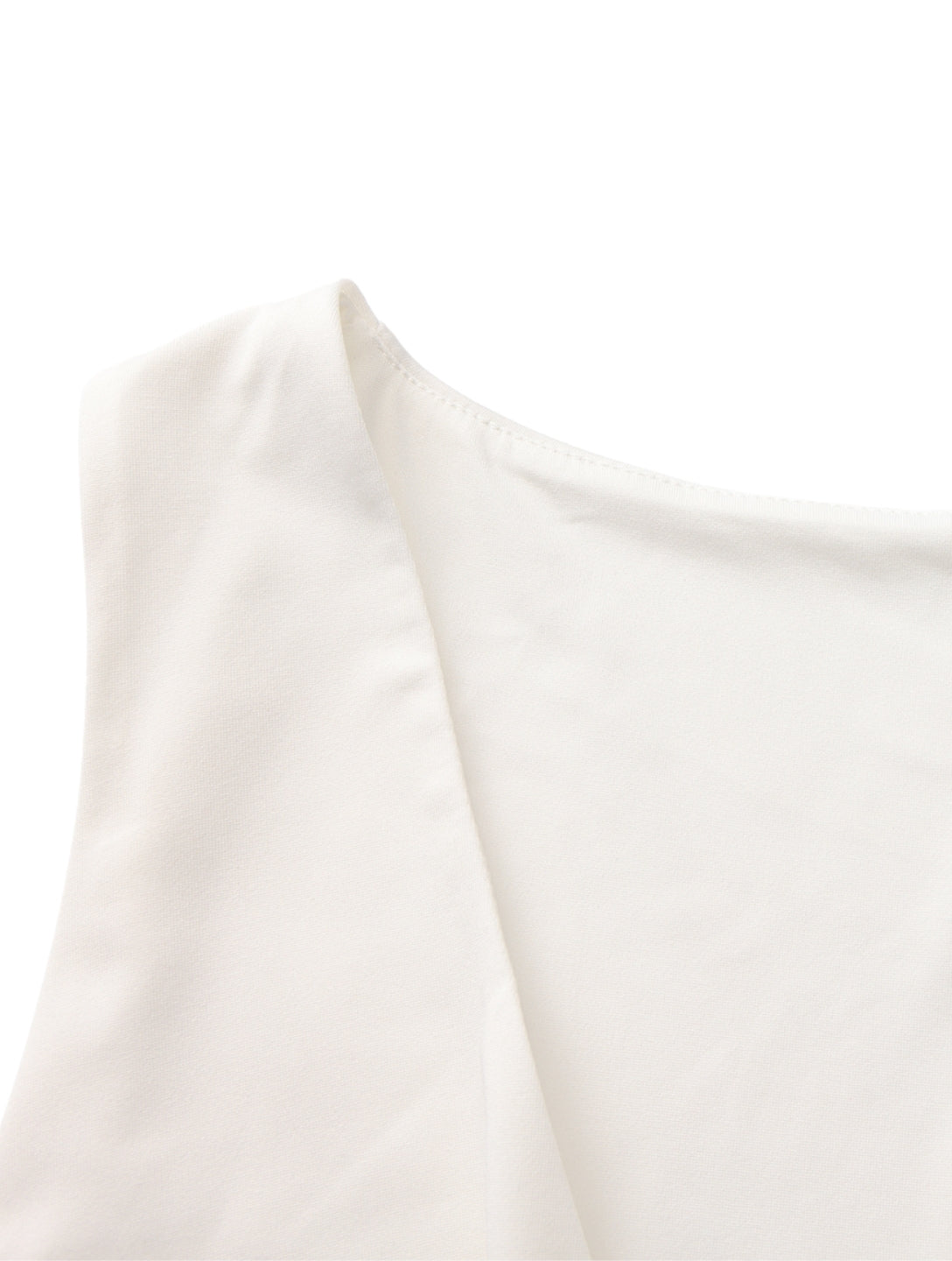 V-hals gerimpeld topje