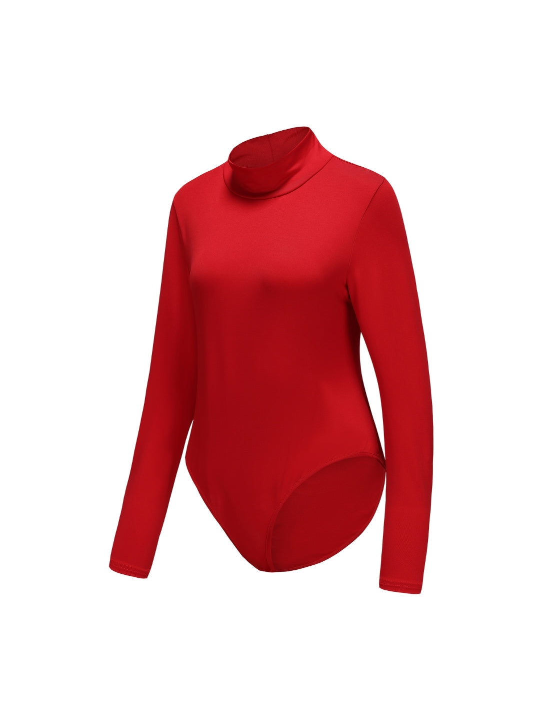 Long Sleeve Turtle Neck Bodysuit - HeyShape