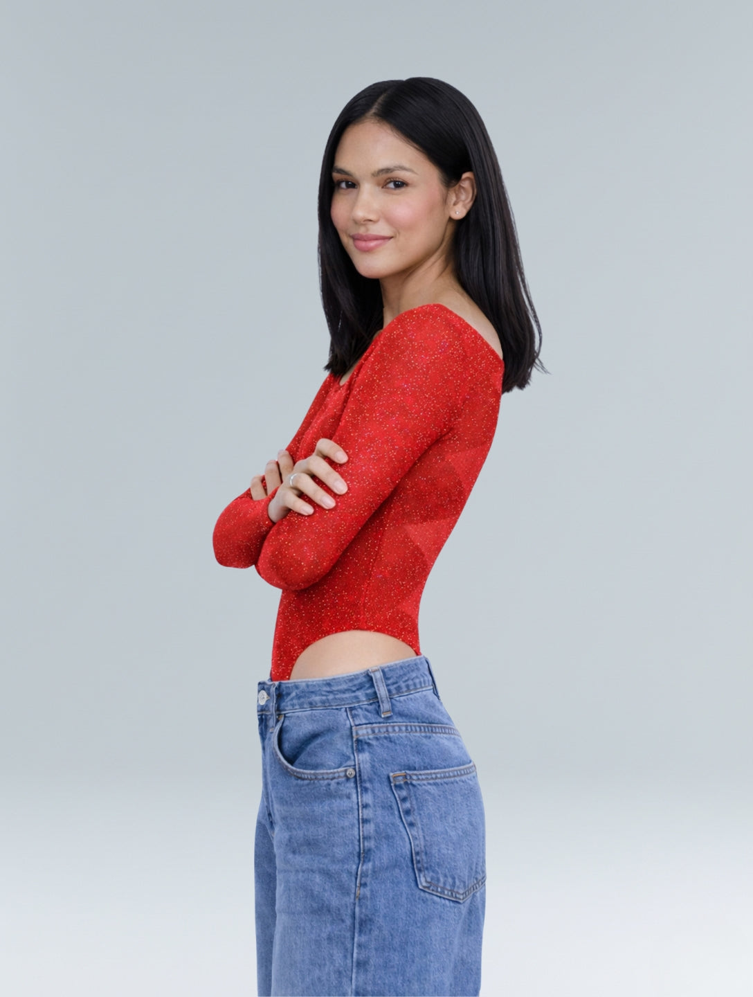 Het Stardust Mesh Bodysuit