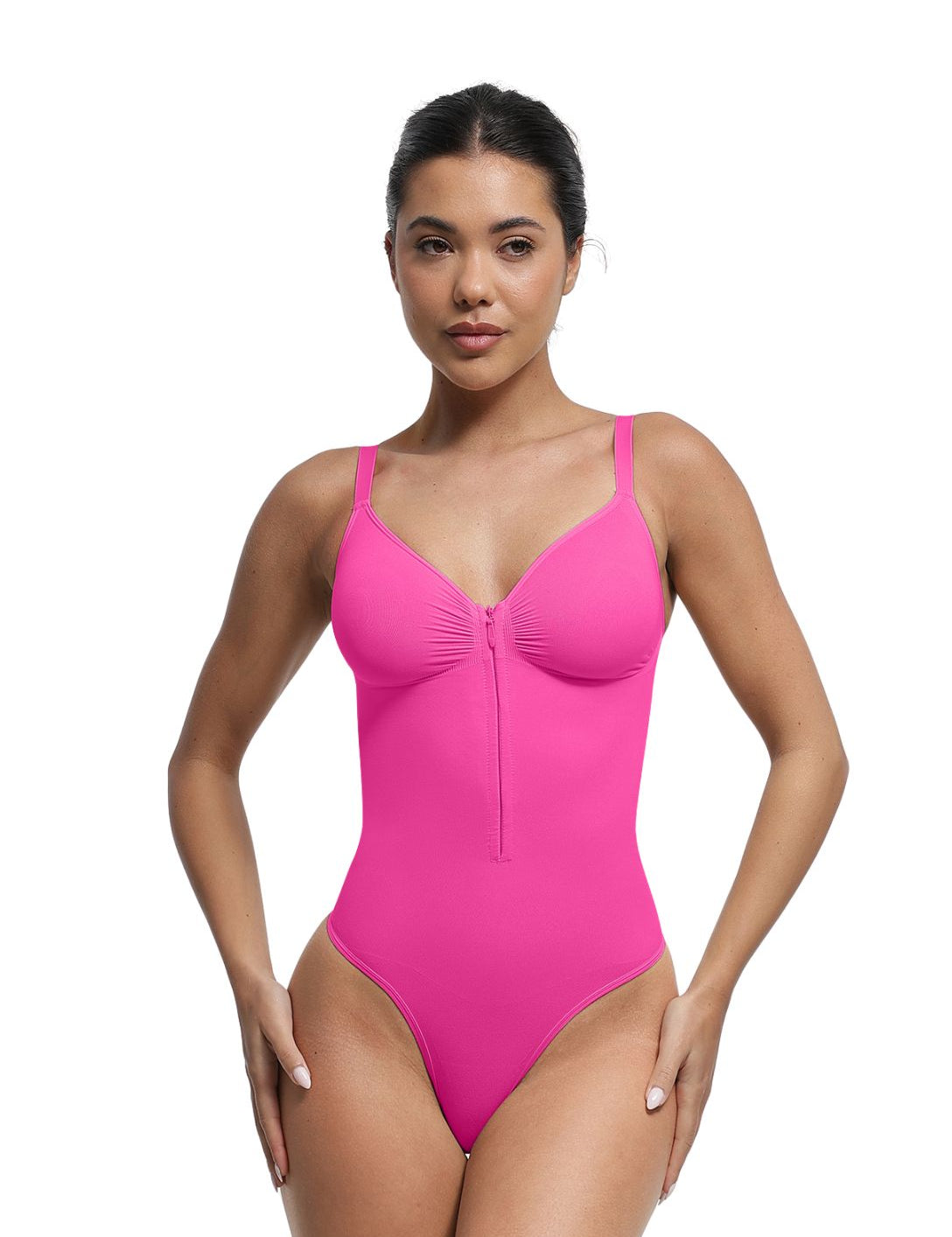 The Zip & Shape Bodysuit - HeyShape