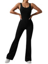 Flared Sports Jumpsuit