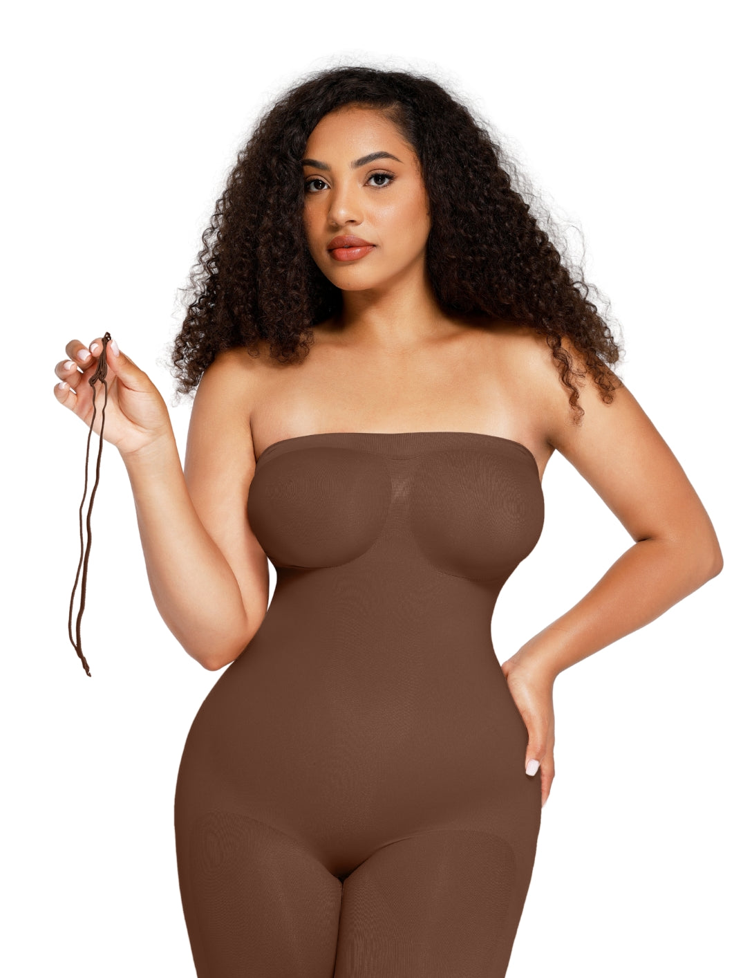 Strapless Sculpting Shapewear Bodysuit - HeyShape