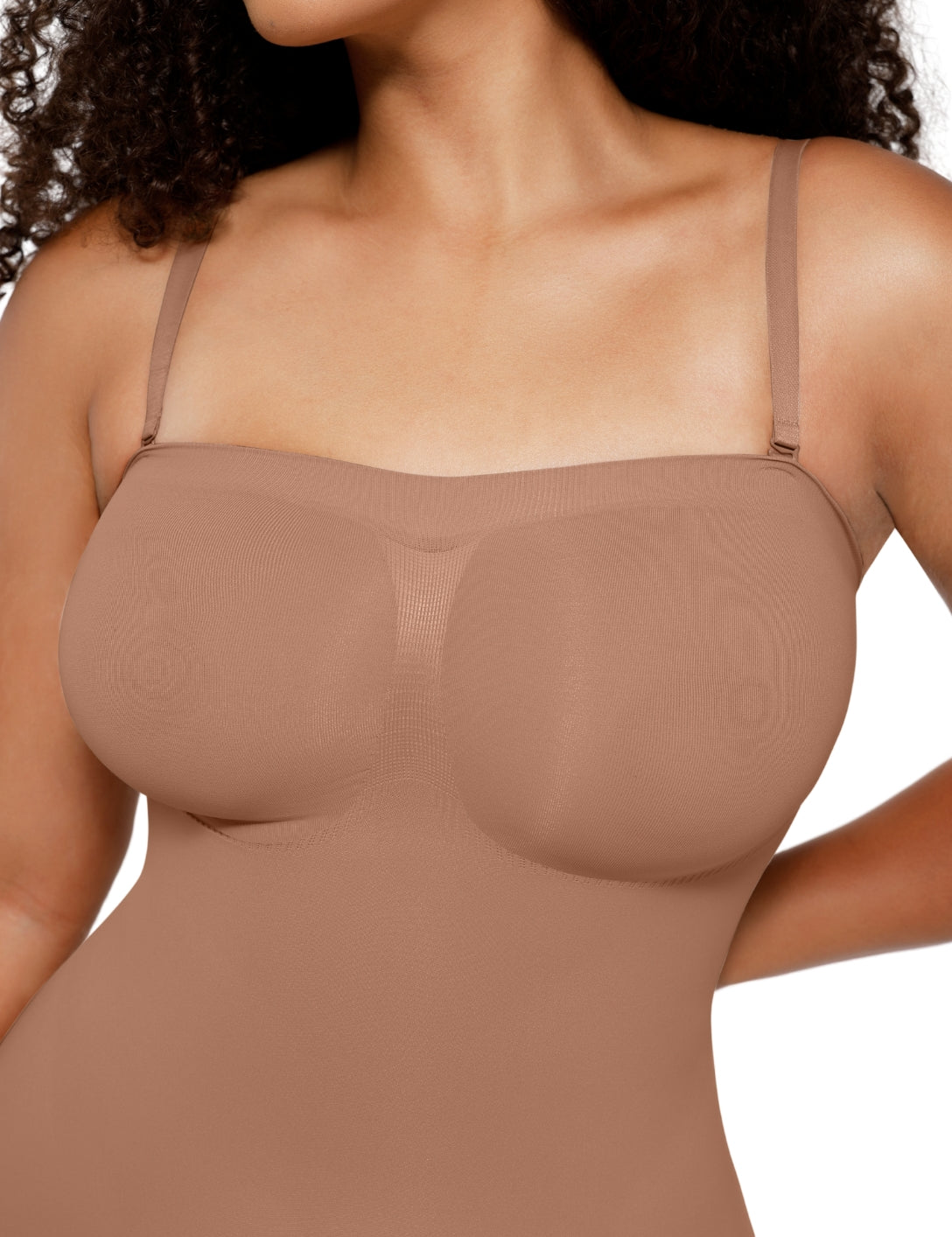 Strapless Sculpting Shapewear Bodysuit - HeyShape