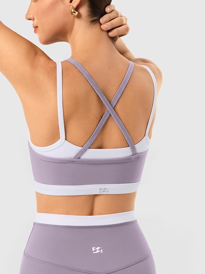 High Waisted Seamless Leggings & Double Layer Sports Bra