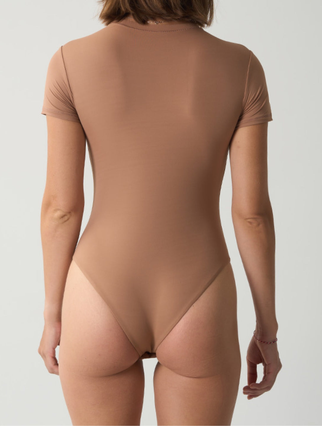 De Smooth Bodysuit met Korte Mouwen