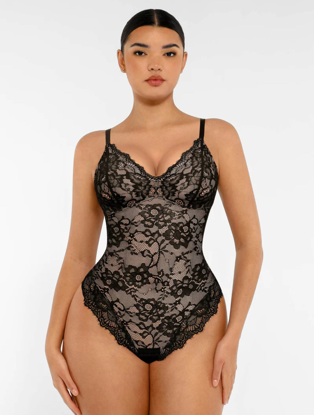 Shapewear-Body mit Spitze