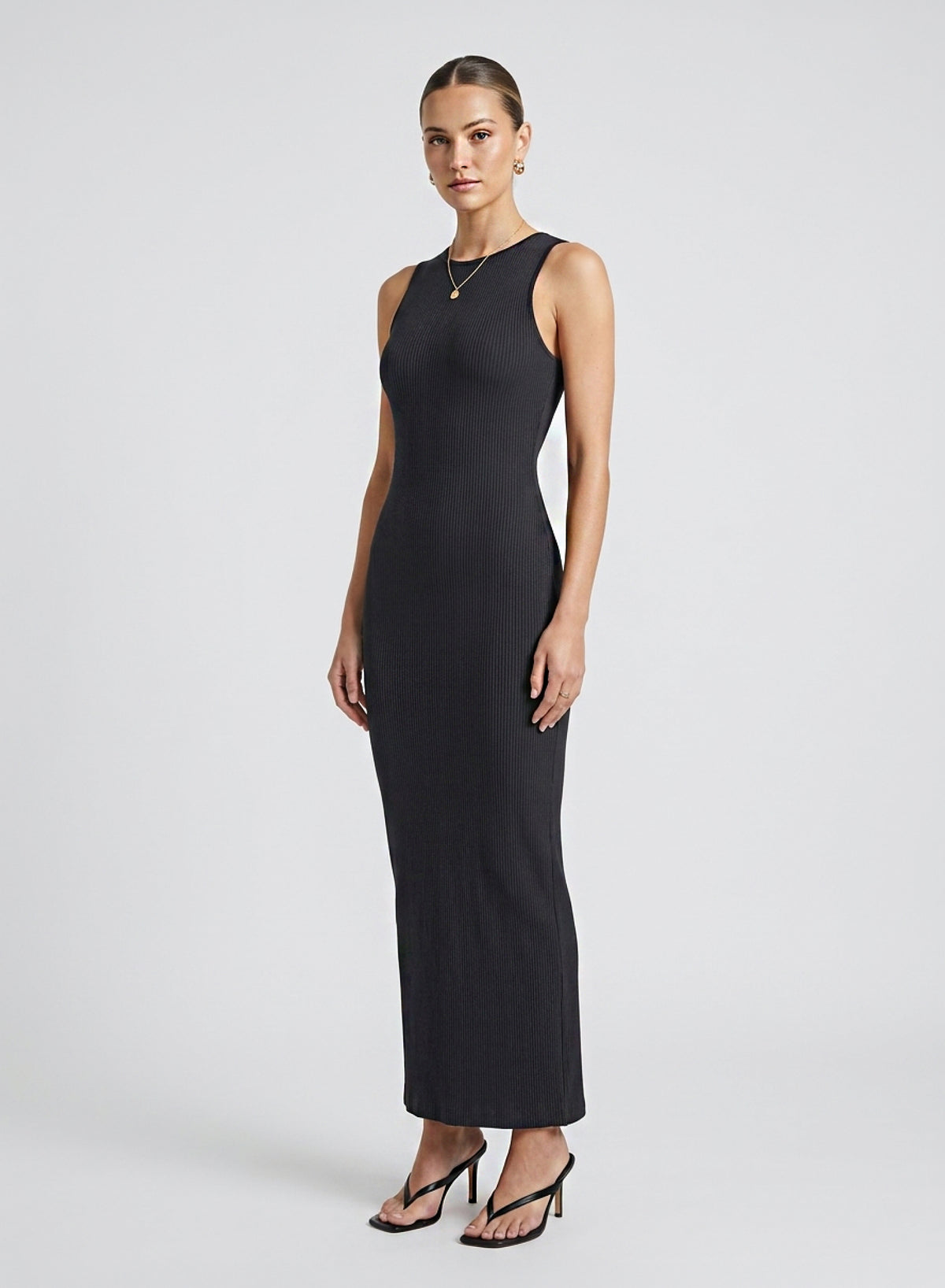 Second Skin Sculpting Shapewear Maxi Dress - HeyShape