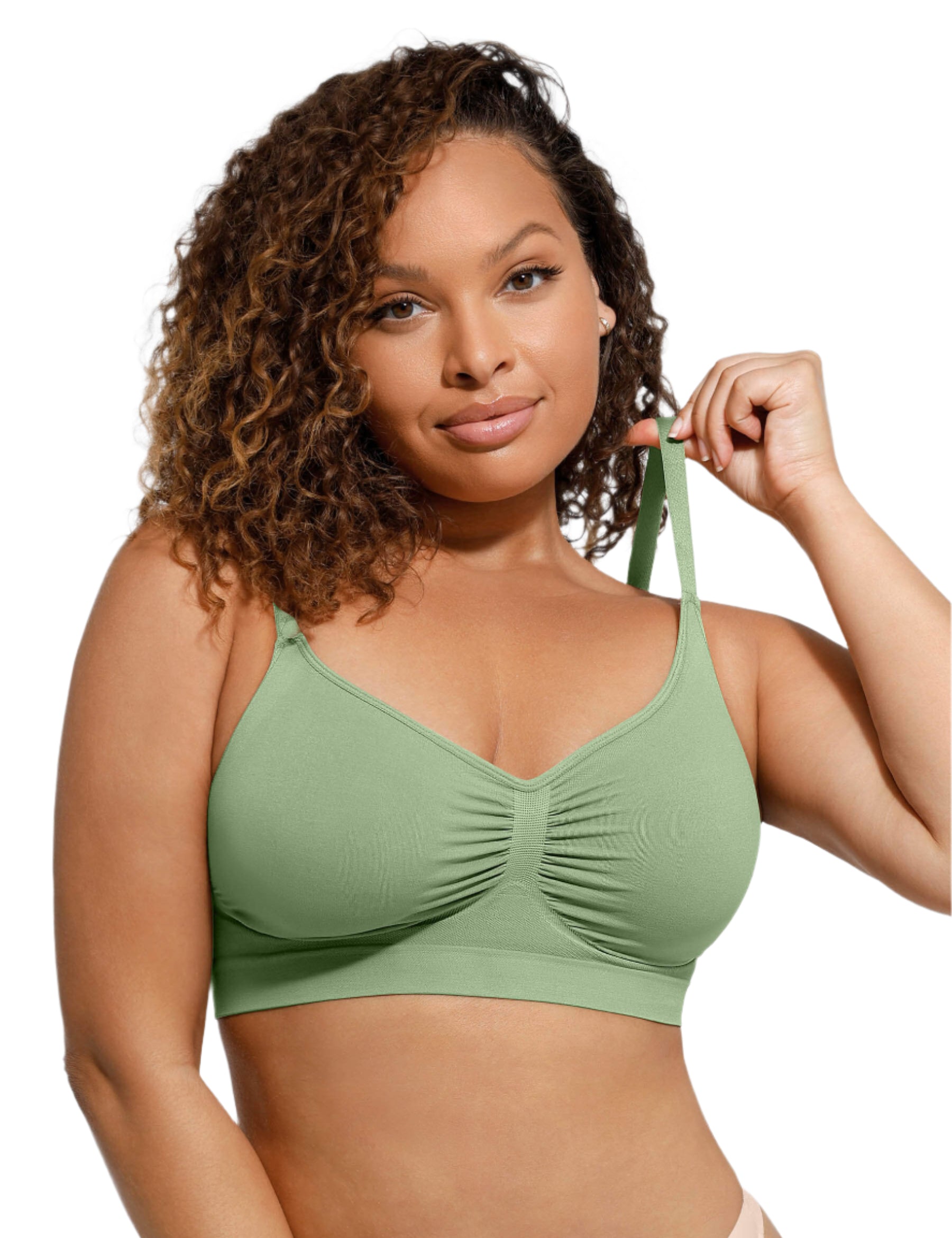 HeyShape-Snatched-Seamless-Bra-Green V1