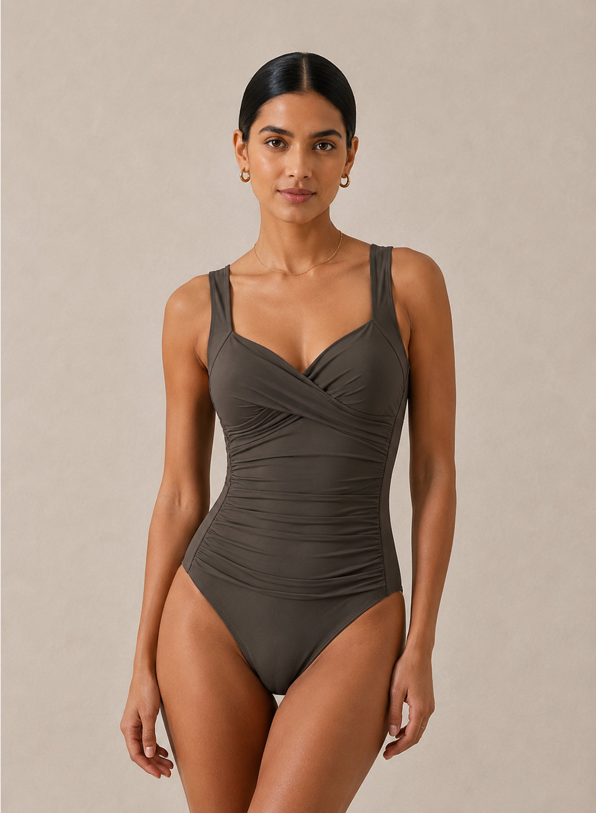 Sculpt Wrap Low Back One Piece - HeyShape