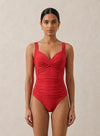 Sculpt Wrap Low Back One Piece