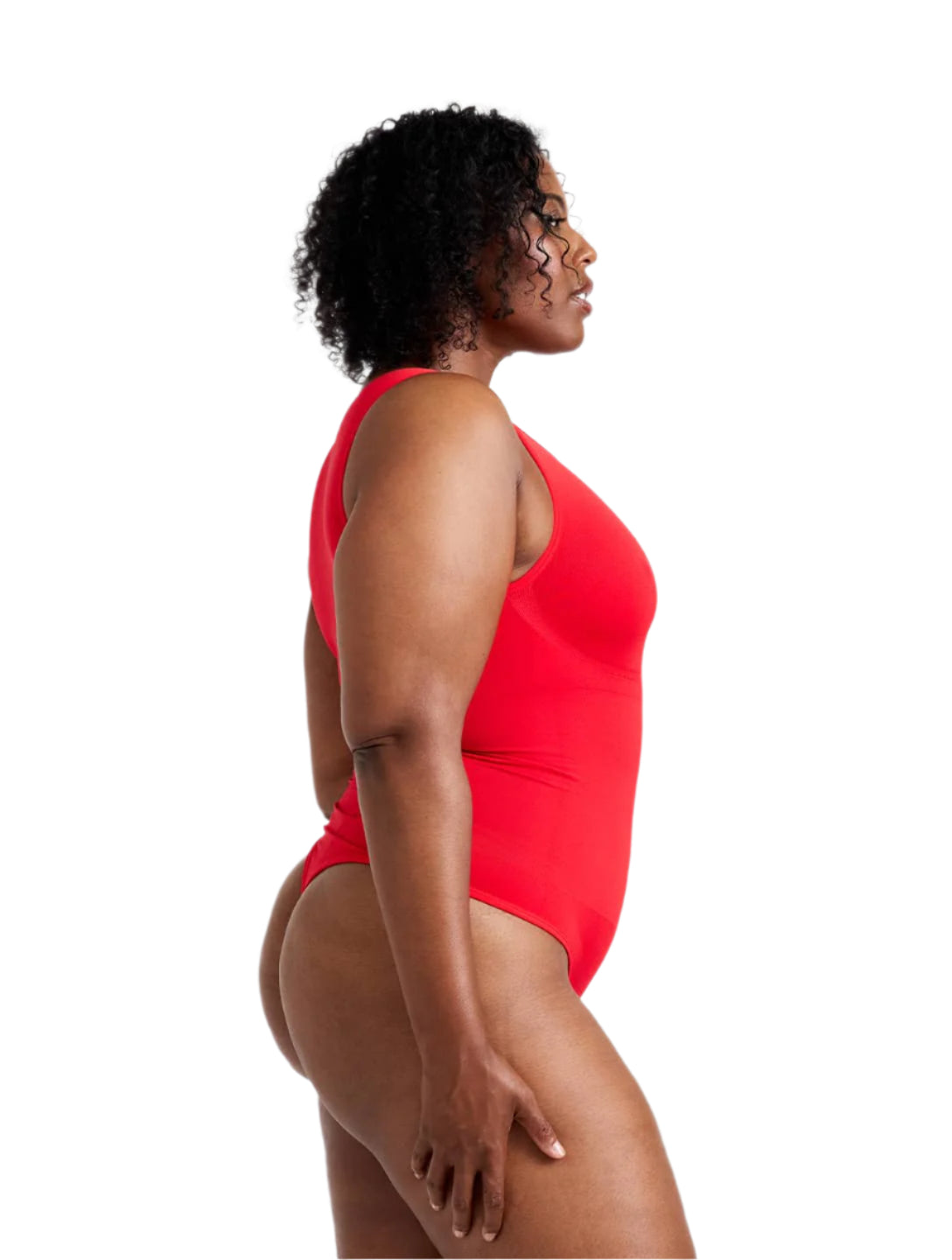 Body decote redondo com tanga
