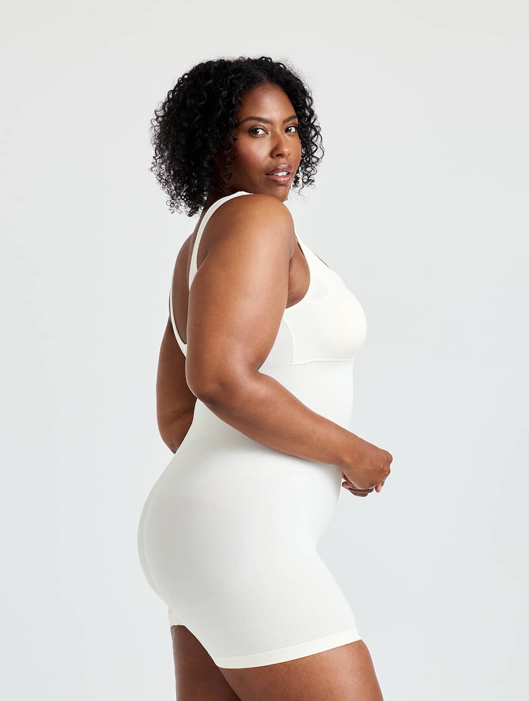 Shapewear-Jumpsuit mit Carré-Ausschnitt