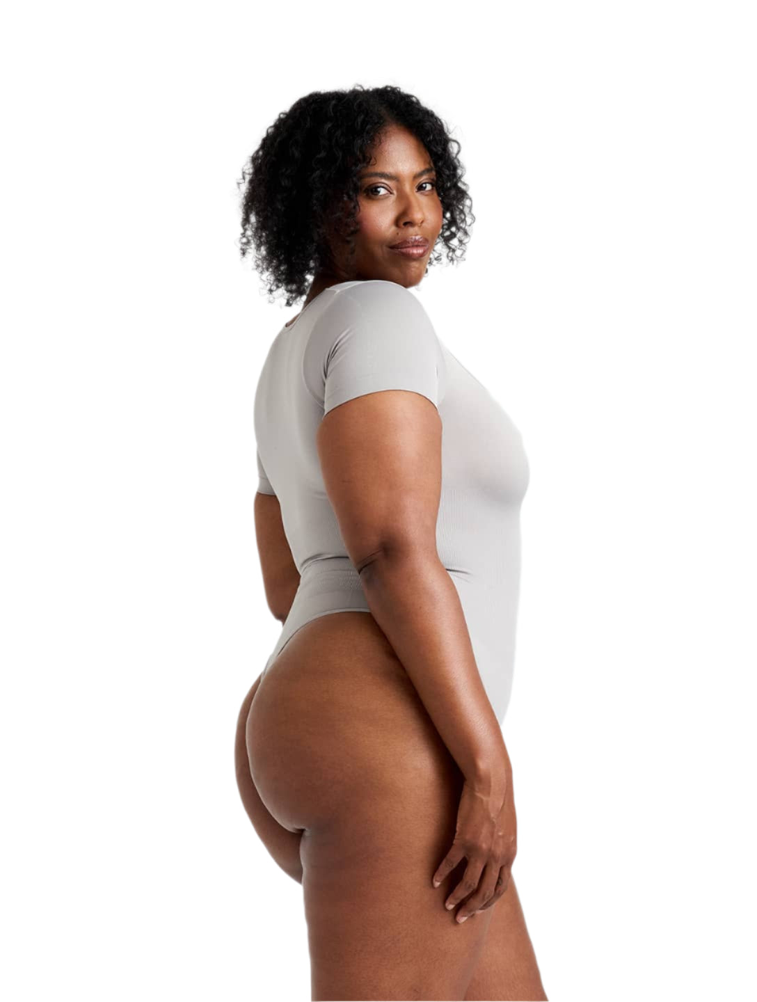 Body decote quadrado com tanga