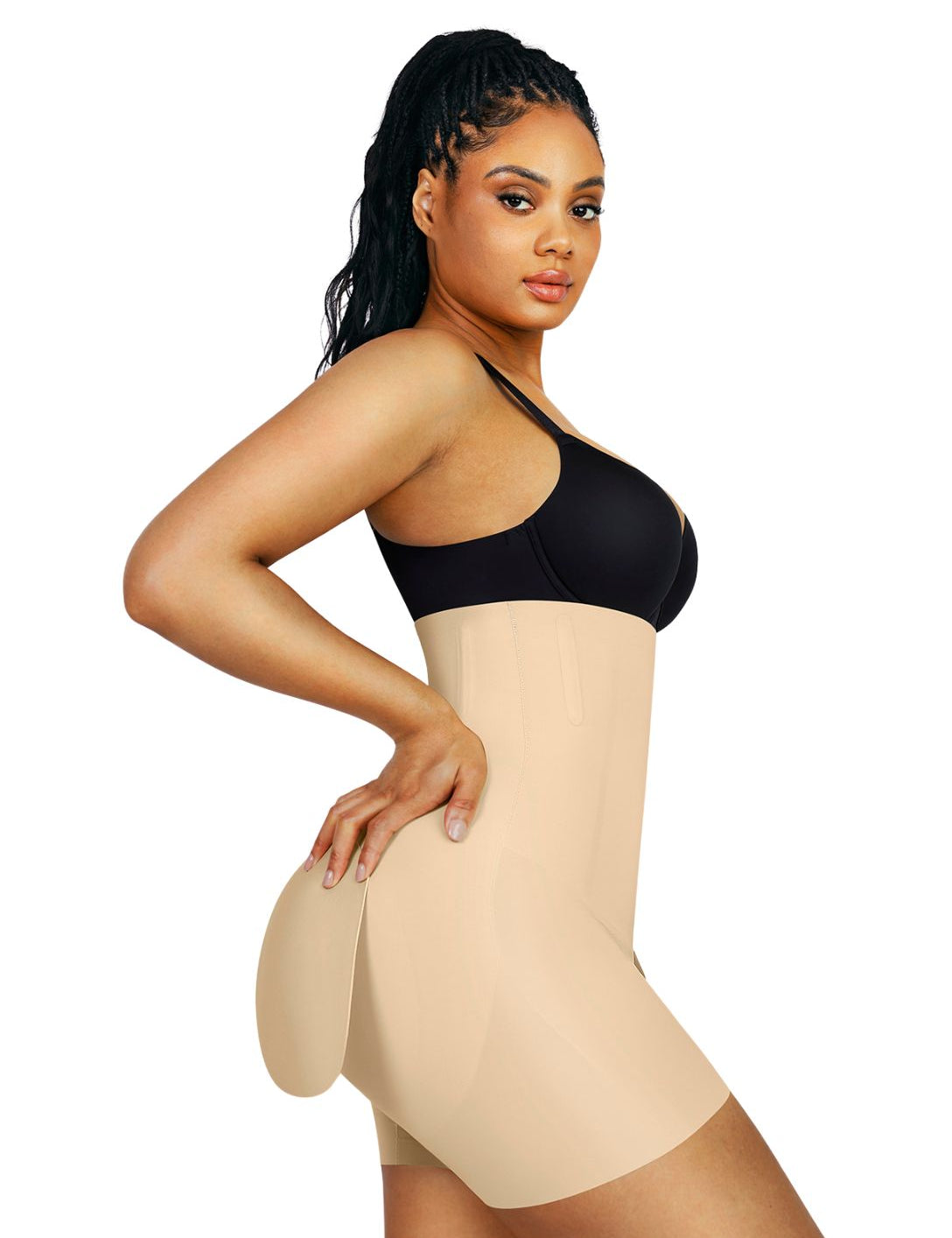 Ultra High Waisted BBL Shorts - HeyShape