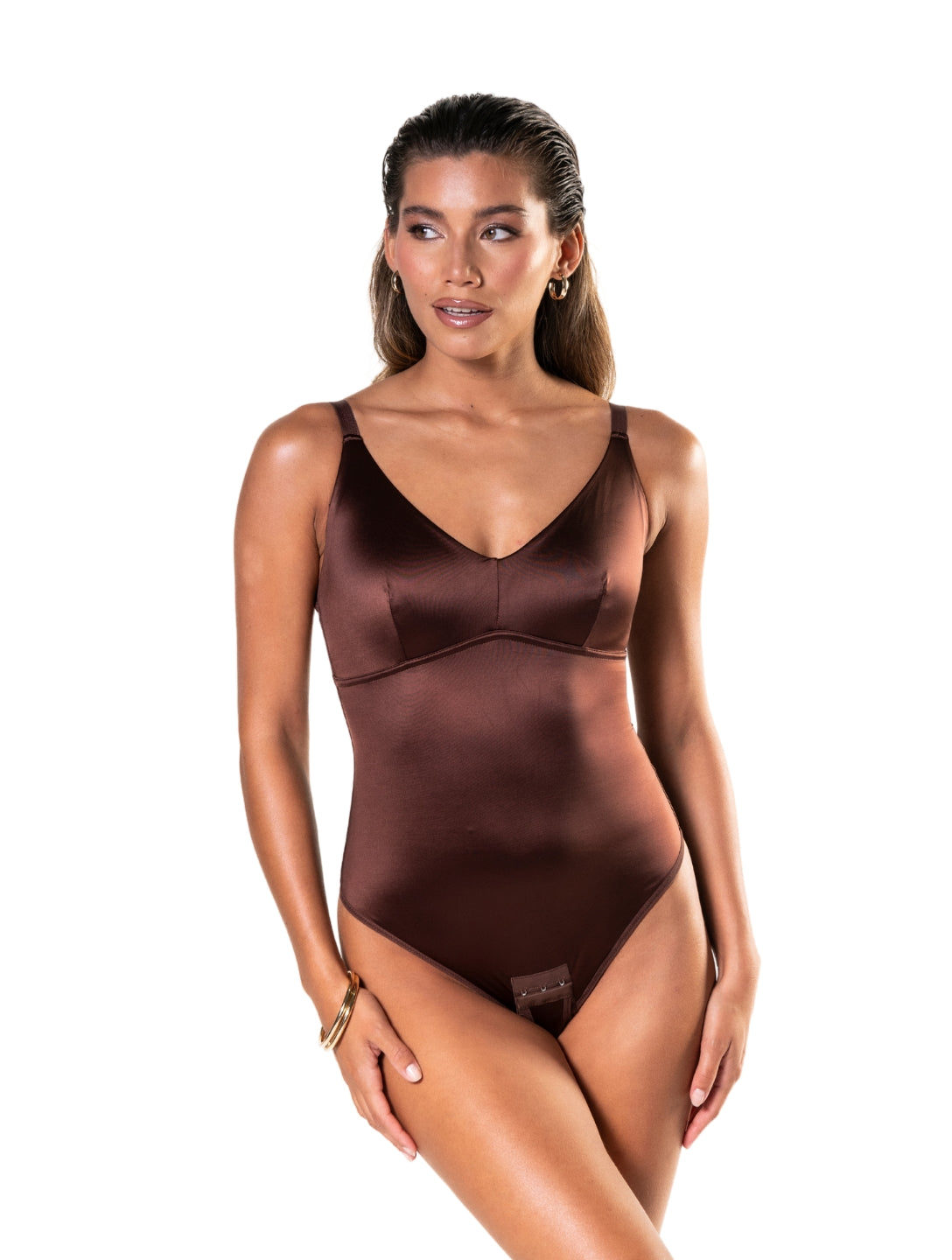 Satijnen String Bodysuit